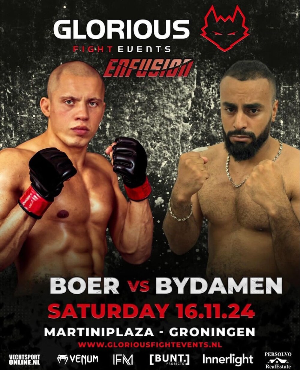 Fight poster: Boer vs Brahim Bydamen