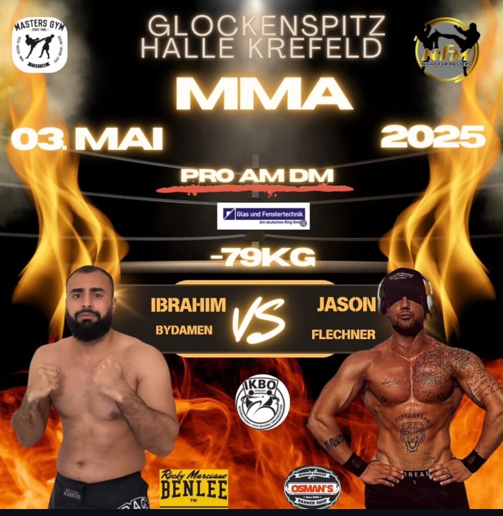 Fight poster: Brahim Bydamen vs Jason Flechner