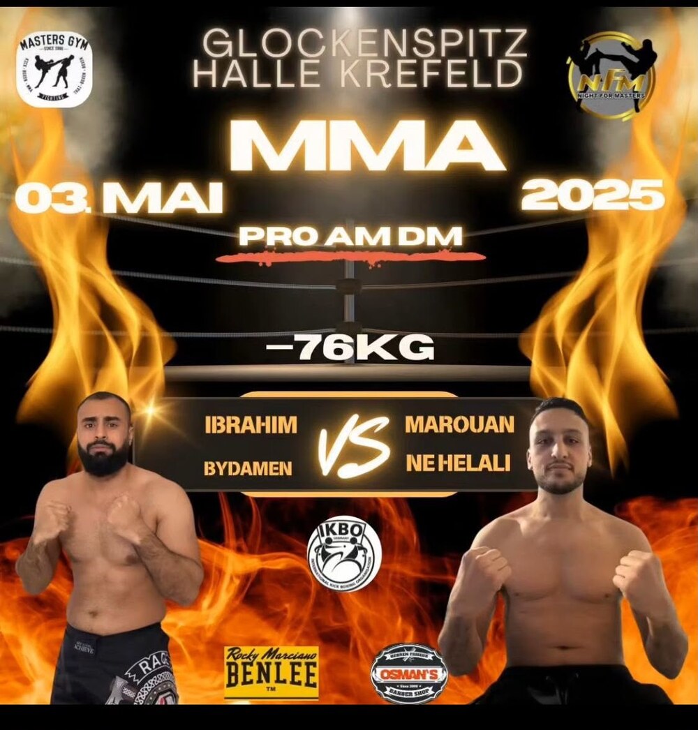 Fight poster: Brahim Bydamen vs Marouan Ne-Hellali