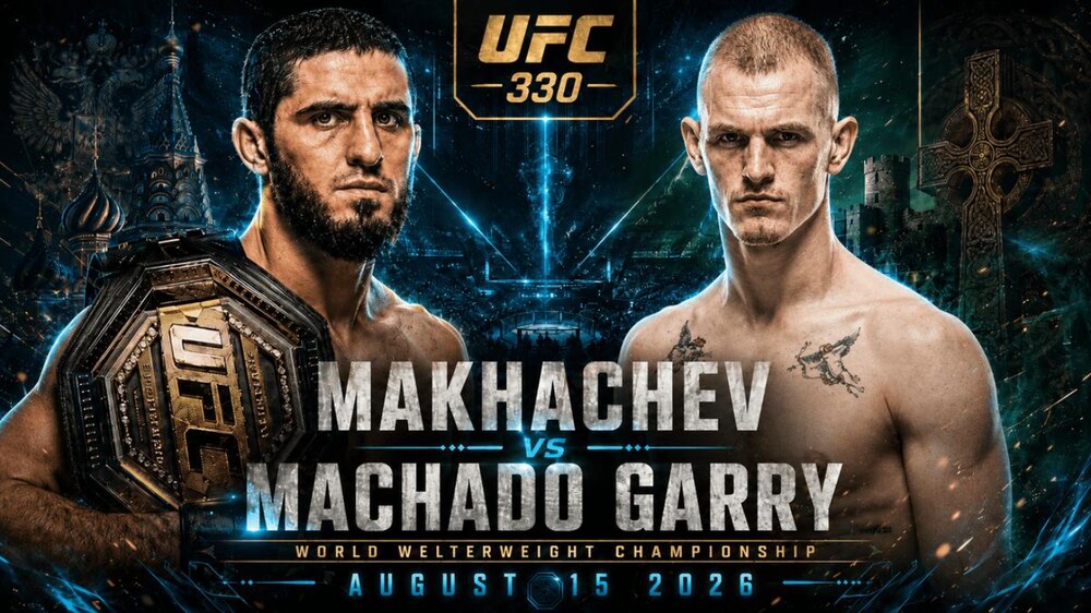 UFC 330: Makhachev vs Machado Garry poster