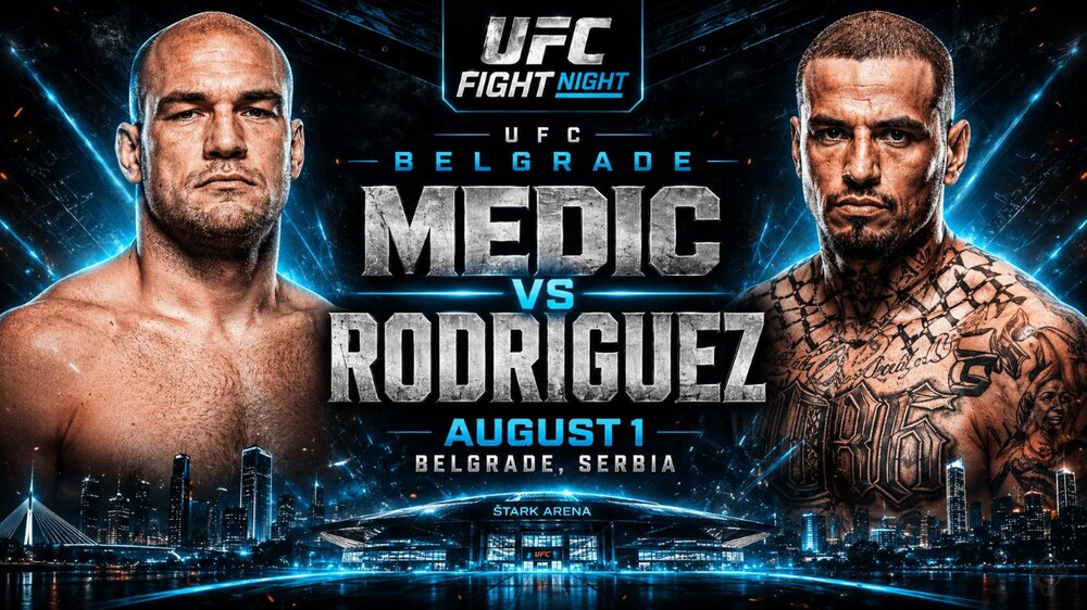 UFC Belgrade poster